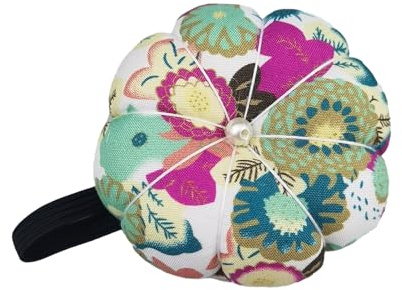Puntaspilli - Aghi a Forma di Puntaspilli del Polso con Cinturino Elastico Regolabile | Un Bracciale con Cuscino ad ago, Spilla e Accessori