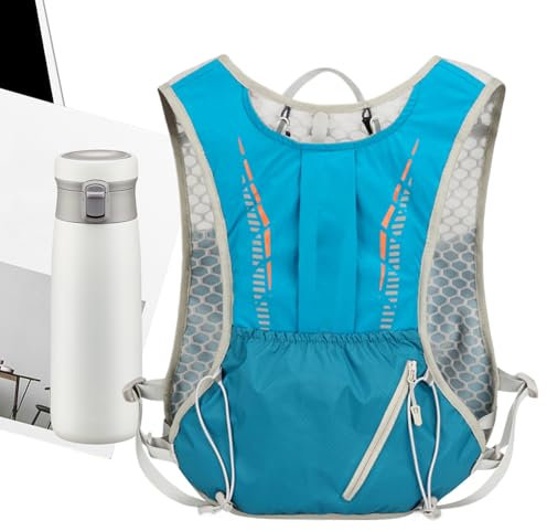 Yhsioaklo Wasserfester Rucksack - Reflexiv Leichtes Modell | Tragbarer Multifunktionsrucksack Mit Reflektorstreifen Für Laufen Und Camping