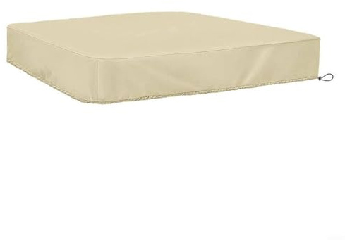 FUBESK Outdoor Sandpit Cover, 190T Fabric (120cm-200cm) Sand Box Protector Sandbox Protective Cover for Sandpit,Paddling Pool,Garden Furniture for Kids Play Area(180 * 180 * 20cm)