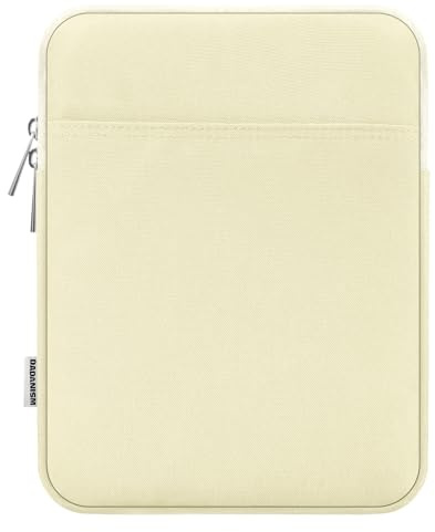 Dadanism 9-11 Zoll Tablet Tasche Hülle, Beige | für iPad Air 11 M4/M3, iPad Pro 11 M5/M4, iPad A16 11, iPad 10. Gen 10,9, iPad 9/8/7. Gen 10,2, Galaxy Tab A11+ Plus 11