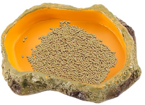 Reptilvattenskål, Reptilvattenskål Säker multifunktionell matskål för | Reptil Tank för smådjur matar terrariumskålar, vattendekoration i terrarium, tankbricka