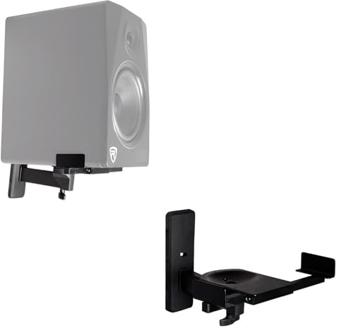 Rockville rhsb8 Wand Mount Swivel Home Theater Bücherregal Lautsprecher Klammern (Paar)