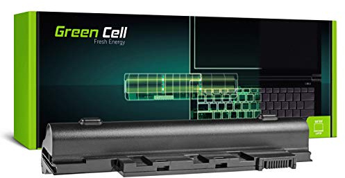 Green Cell AL10A31 AL10B31 AL10G31 Laptop Akku für Acer Aspire One 522 722 D255 D257 D260 D270 (6 Zellen 4400mAh 11.1V Schwarz)