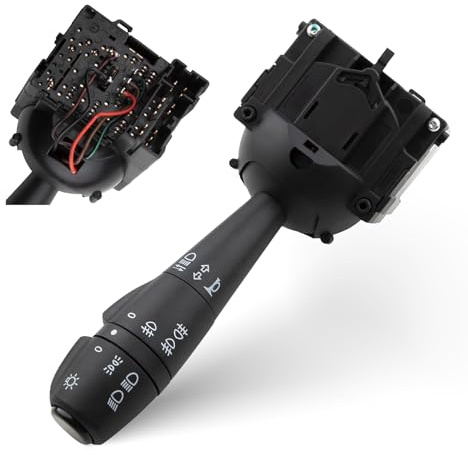 ZEALfix Dacia Sandero Steering Column Indicator stalk Switch 8201167988 681726046R for Dokker Duster Logan Lodgy Dorker Clio 255405056R