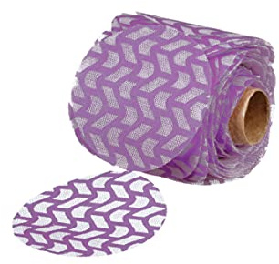 3M Cubitron II Net Disc Roll 31685, Fastest-Cutting, Longest-Lasting, Purple, Aluminium Oxide, Angle Grinder, Sander, Dust Extractor Compatible, 3 in, 320+ Grit | 1 Roll, Fast-Cutting, Long-Lasting, Dust Capture Abrasive for Collision Repair