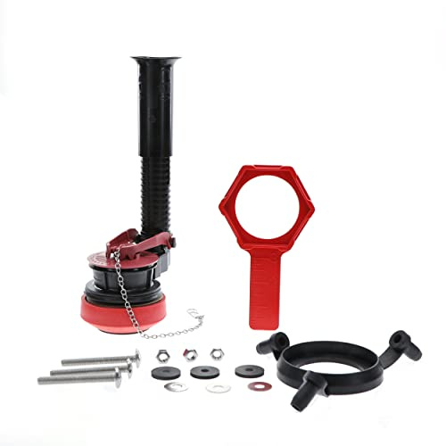 Fluidmaster K-507A-008-P10 Universal 2-Inch Flush Valve Toilet Repair Kit, Multicolor