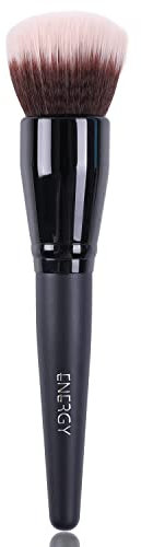 ENERGY Pennello per Fondotinta Viso a Cupola Levigante, Pennello per Fard, Pennello per Trucco Liquido