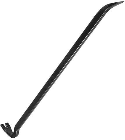 Hardys Hand Tools - Heavy Duty, 36 Treated Carbon Steel Crow Bar, Swan Neck Wrecking Bar with Chisel End, Ideal Tools for Men, Crow Bars for Lifting Floorboards, Removing Nails