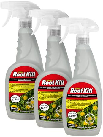 Weedblast RootKill Glyphosate Weedkiller 750 ml, Ready to use Spray (3)