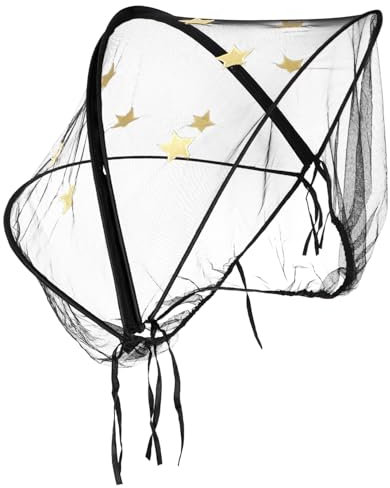 BESTonZON Rete Zanzariera Per Passeggini Design e Portatile Protezione Sicura Contro Gli Insetti Con Ricamo Elegante Per Facile Da Installare e Utilizzare All Aperto e Casa