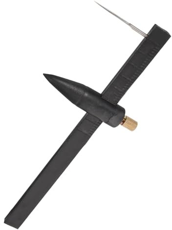 HAPINARY Taglierina Circolare per Ceramica Compasso Plastica Resistente, Utensile per Taglio Argilla e Pasta Modellabile, Strumento Preciso per Artigianato Artistico e Hobbistica