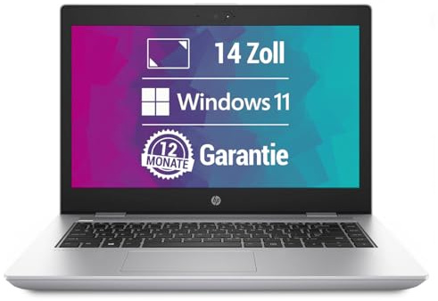 HP ProBook 640 G4 14 Zoll Full HD Laptop Intel Core i5-8350U@ bis zu 3,6 GHz 16 GB 256 GB SSD mit Windows 11 Pro & GRATIS Antiviren-Software HDMI inkl. 12 Monate Garantie (Generalüberholt)