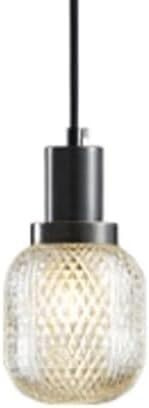 G9 Light Source Single-Head Chandelier, Personalized Glass Pendant Lamp Lampshade, Modern Industrial Style Hanging Light