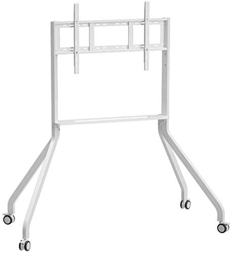 Universal Swivel Table Top TV Stand Stainless Steel TV Floor Stand s for 15 32 Inches TVs Black TV Floor Units for Living Room on Wheels Cas