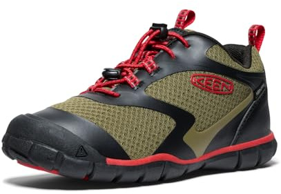 KEEN Tread Rover Waterproof, Zapatillas para Unisex niños, Azul (Legion Blue/Nectarine), 35 EU