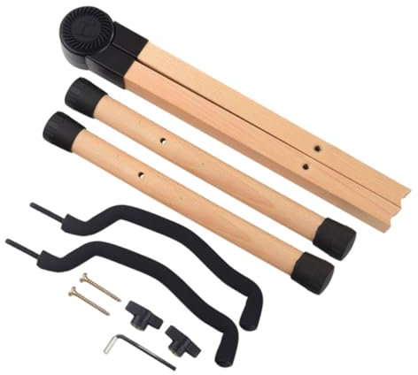 Mikinona Gitarrenständer Aus Holz Faltbarer Gitarren-display-halter Universeller Stand Für Gitarre Und Bass Stabiler Akustikgitarrenständer Für Lagerung Und Ausstellung