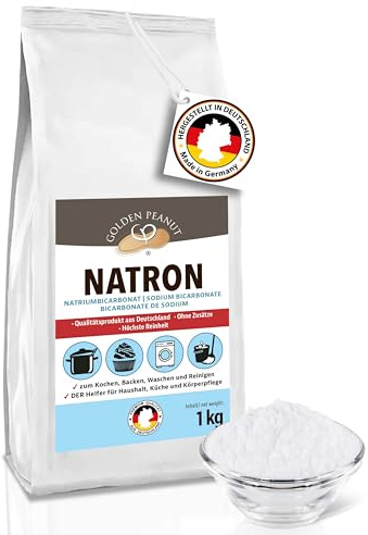 GOLDEN PEANUT Natron Pulver Backsoda Haushalt Alleskönner Reinigung 6x1kg