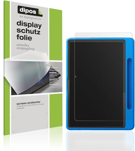 dipos 2x Displayschutzfolie matt für Lenovo Tab 3.Gen 10.1 Zoll Kids | Antireflex, entspiegelnd, passt perfekt, Ultra-Dünn, kratzfest, blasenfrei, Fingerprint-kompatibel, selbstklebend