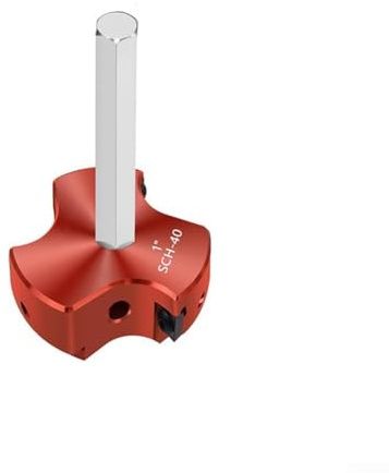 PVC Pipe Reamer Tool with Triple Blade Design for 3x Cutting Efficiency, Compatible with Schedule 40 PVC CPVC and ABS Plastic Fittings, Fits Standard 1/2'' to 4'' Drill Sizes(1)