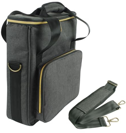 Asukohu Caja protectora de vinilos para álbumes, a prueba de polvo, impermeable, organizadores de discos para varios instrumentos, protector de discos de tipo pesado