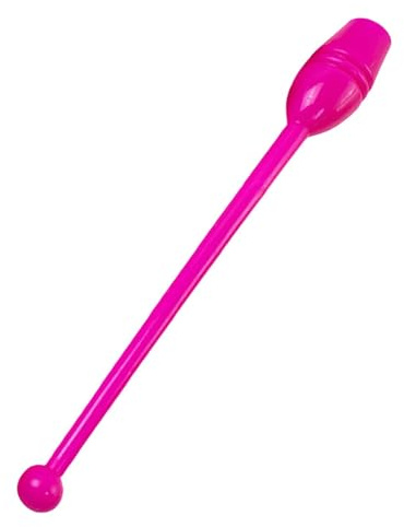 kowaku Rhythmic Gymnastics Club Training Equipment Practical Professional Durability 35cm Length Accessory for Show Competition, Pink