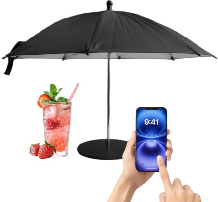 Mini ombrellone da piscina protezione solare portatile pieghevole sicura