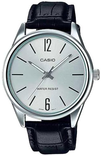 Casio klassisk klocka MTP-V005L-7B, Vit, Klassisk