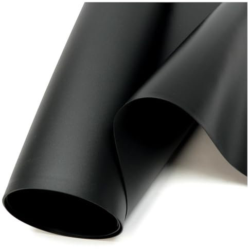 Sika Premium PVC Teichfolie (2m² bis 80m²) Stärke 0,5mm/1,0mm/1,5mm - Made IN Germany - schwarz