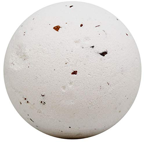 Labnatur Bomba de Baño Vainilla con Pétalos - Hidrata, Suaviza y Perfuma la Piel - Aroma Dulce y Caramelizado - Bombas de Baño Naturales y Relajantes - 140g