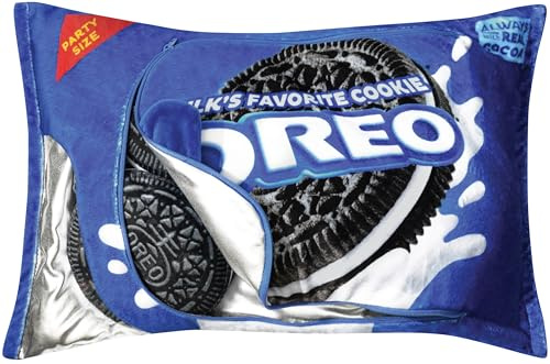 iscream Oreo Package Pillow Set with Mini Oreo Cookie Pillows