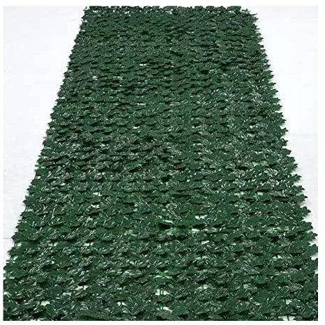 Künstliche Efeu Hecke Sichtschutz Sichtschutzwand, Landschaftsbau, Gartenzaun, Balkonschirm, langlebig und Nicht leicht verformbar HXJDP221129(Color:,Size:100x250cm)
