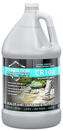 Armor CR100 Acrylic Sealer, Urethane Coating, Epoxy and Paint Remover - 1 Gallon