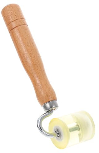 DOITOOL Versatile Patchwork Roller Pressure Roller for Quilting Wallpaper Home Decor Rubber Handle