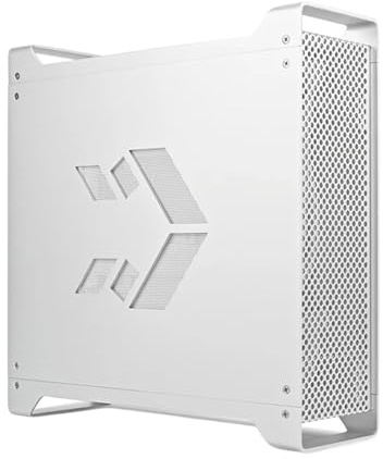 Compatible for METALFISH - G5 All-Aluminum Slim PC Case, Micro ATX/HTPC Gaming Chassis, Supports Knife Card & FLEX Power Supply(G5 Silver)