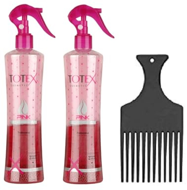 Totex 2-fassprayer Sprayconditioner | ingen sköljning | 400ml | 2x PINK