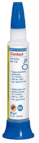 WEICON Contact VA 110 Cyanacrylat-Klebstoff 60 g farblos | Sekundenkleber für sensible NSF-Bereiche