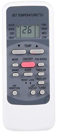 Replacement Universal Air Conditioner Remote Control Controller for Media R51M R51 / E R51 / CE R51M / CE R51D / E R51M / BGEColour: Grey (Size: 0)