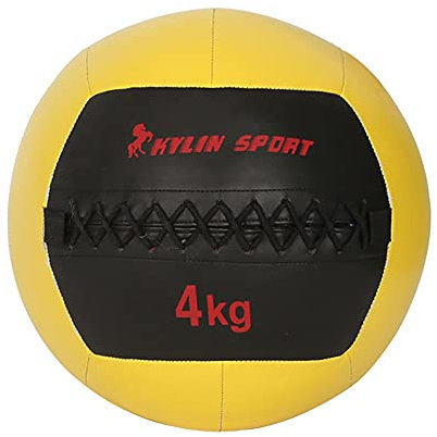 ZXQZ Wandkugeln, Soft Medicine Ball für Dynamische Ganzkörperübungen, Fitness Gewichteter Ball, 4 Kg / 6 Kg / 8 Kg / 10 Kg (Size : 4kg)