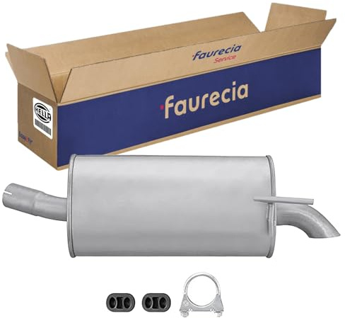 HELLA 8LD 366 030-821 Endschalldämpfer - Easy2Fit Kit - hinten - einteilig | Kompatibel mit: OPEL ASTRA H, ASTRA H Caravan, ASTRA H GTC, ASTRA H Kasten/Kombi