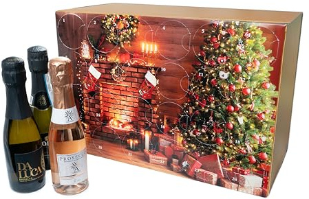 Prosecco and Sparkling Wine Christmas Advent Calendar | 24 x 20cl Bottles |