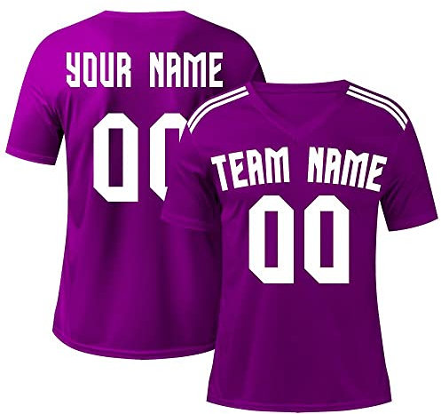 Fussball Trikot Kinder Personalisierte Fußball Trikots 2021 2022 Heimtrikot Herren Kinder mit Eigenem Namen & Spieler Name & Nummer Home Trikot