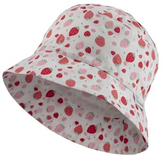 Sterntaler Flicka barnhatt jordgubbar, ecru, 49 cm