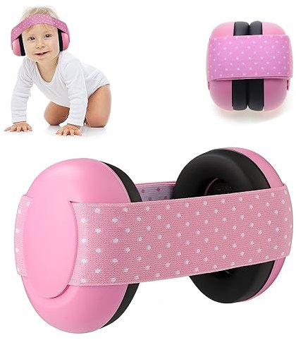 Jiahuade Casque antibruit pour Bébé,Suppression du Bruit,Casque Anti Bruit Mini,Protection Auditive Enfant,Casque de Protection Auditive,Casque Anti Bruit Bébé (A)
