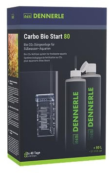 Dennerle Carbo Bio Start 80 - Bio CO2 Düngeanlage für Süßwasser-Aquarien