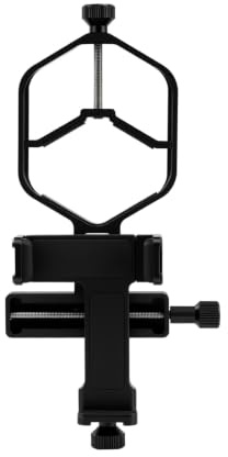 SVBONY SV214 Pro 3-Achsen-Universal-Smartphone-Adapter, unterstützt 44 bis 64 mm Okulardurchmesser, Digiskop-Adapter mit Fernbedienung für Spektiv, Teleskop-Aufnahme und Video | Für Spektiv-Teleskop-Aufnahme und Video, unterstützt 44 bis 64 mm Okulardurchmesser, hochpräzise Stimmung, EVA-Pads