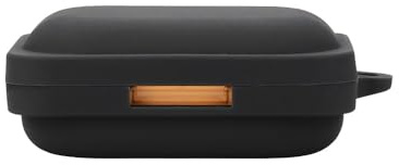 FTRONGRT Schutzhülle aus Silikon für Bluetooth-Kopfhörer für Nothing Ear (a) Schutzhülle, stoßfest, Transporttasche, kompatibel mit Nothing Ear (a) Bluetooth-Kopfhörer. Schwarz