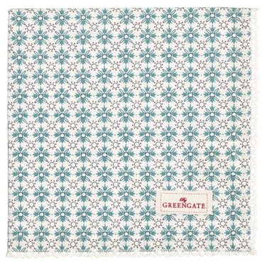GreenGate Kelsey Stoffserviette mit Spitze White 40x40cm