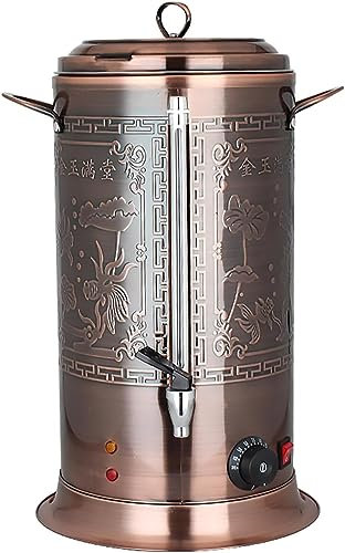 LXWKAI Catering-Urne, Edelstahl-Warmwasserbereiter-Urnenspender, Temperaturregelung 30-110 Grad für den gewerblichen oder Bürogebrauch im Home-Shop-Hotel (Size : 20L)