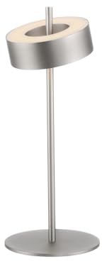 Paul Neuhaus LED Tischleuchte Smart Home dimmbar CCT warmweiß alu | dimmbar, Kopf schwenkbar, CCT warmweiß – kaltweiß, Fernbedienung