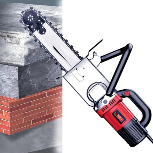 Tronçonneuse Électrique À Béton, 35 Cm/48 Cm, Alimentation En Eau Humide, Dépoussiérage, Scie À Béton Électrique, Tronçonneuse Murale À Chaîne Diamantée Avec Alimentation En Eau,7800W
